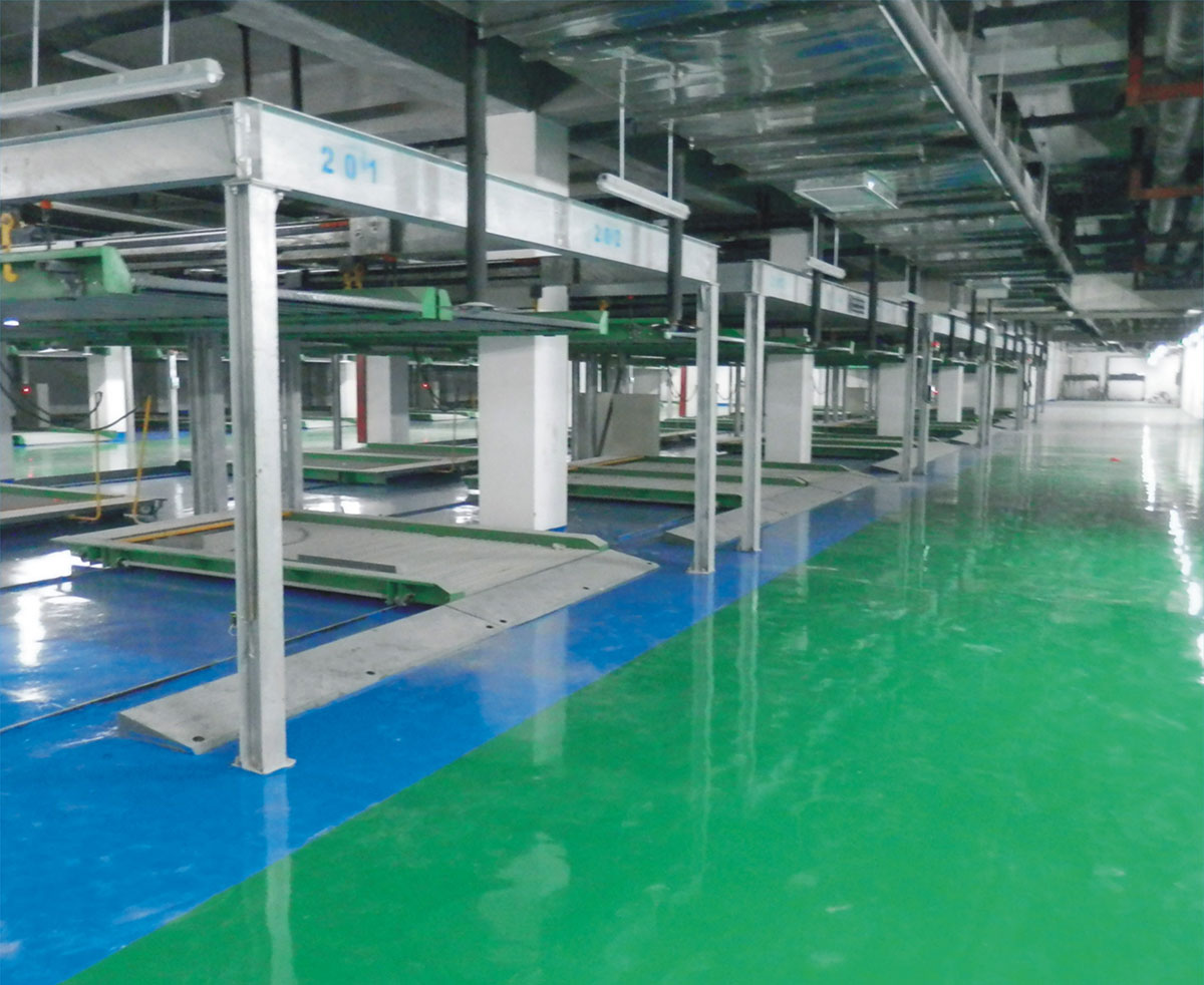 PSH2兩層升降橫移類機(jī)械式立體車庫設(shè)備